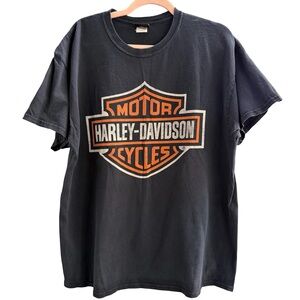 Harley-Davidson black short-sleeve T-shirt. XL. Nassau, Bahamas